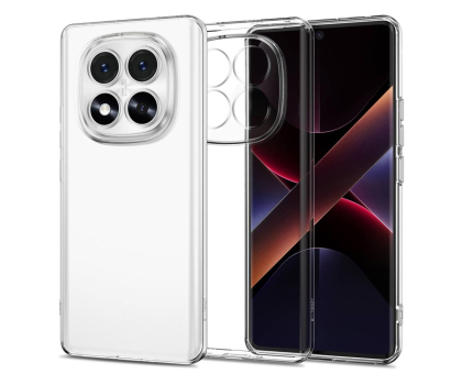 Etui do telefonów TECH-PROTECT FlexAir do Redmi Note 14 Pro 5G / POCO X7 5G Clear